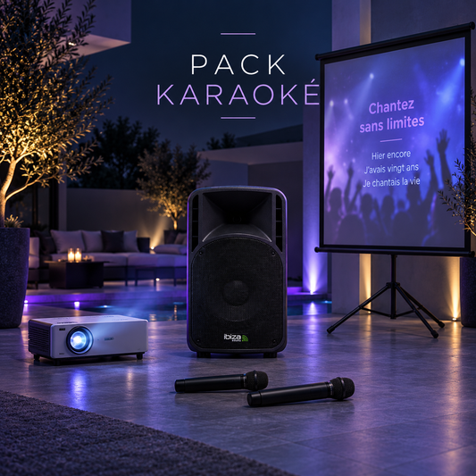 Pack Karaoké - Location complète à Dunkerque (30 à 50 personnes)
