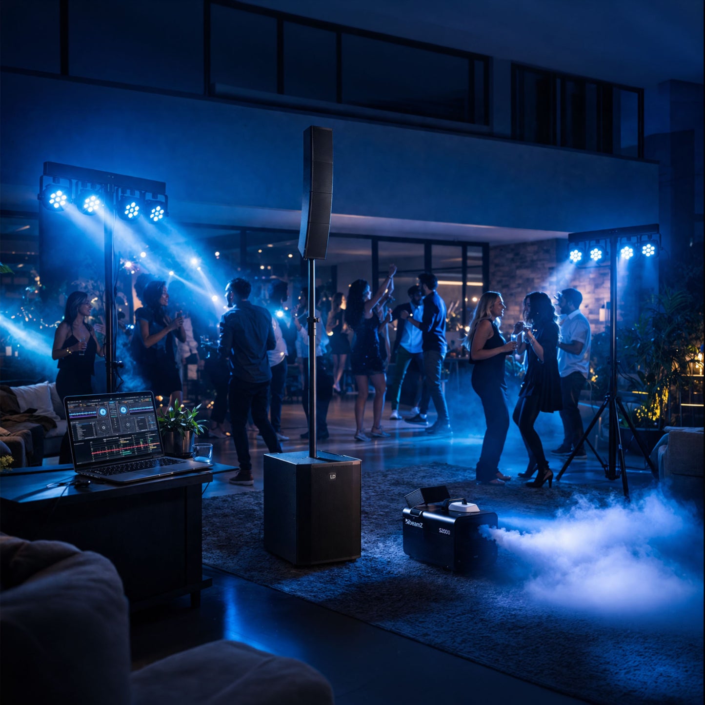 Pack Soirée - Location son & lumières jusqu'à 50 personnes