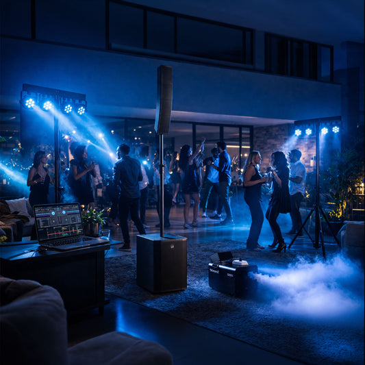 Pack Soirée - Location son & lumières jusqu'à 50 personnes