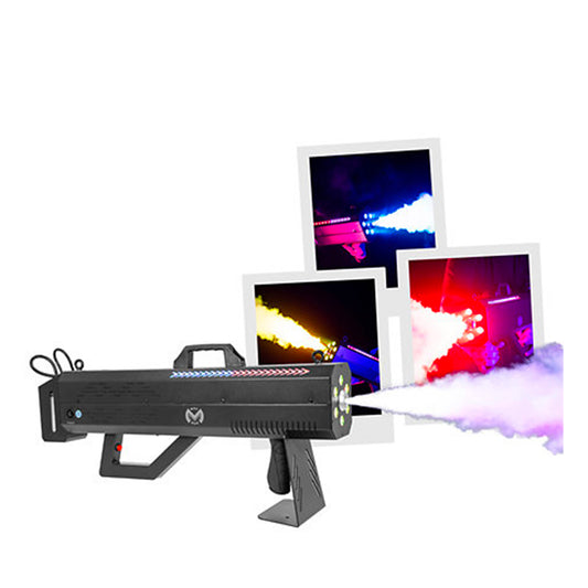 Fog Blaster 1500 RGB - Pistolet à fumée LED RGB (Mac Mah)
