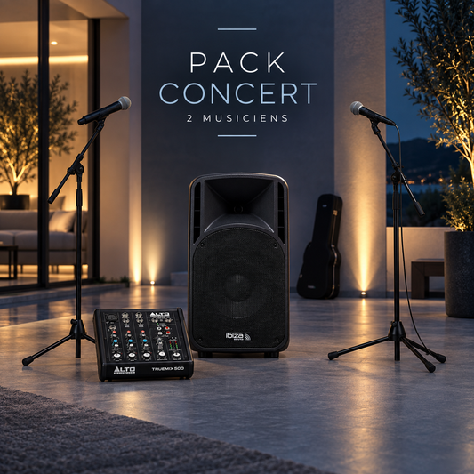 Pack Concert - Duo de Musiciens